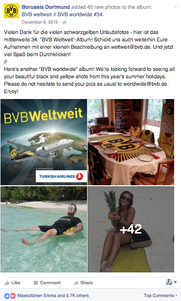 Borussia Dortmund Turkish Airlines Facebook Album